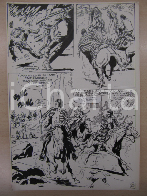 1990 BD WESTERN FRANCE BILLY BOYD N° 2 El Cobra! tav.25 Original BERNASCONI LUBE 1990 BD WESTERN FRANCE BILLY BOYD N° 2 El Cobra! tav.25 Original BERNASCONI LUBE